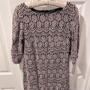 Jessica Howard 64-Day Lace Zip Up Dress, A-Line, Size 10 Petite NWT
